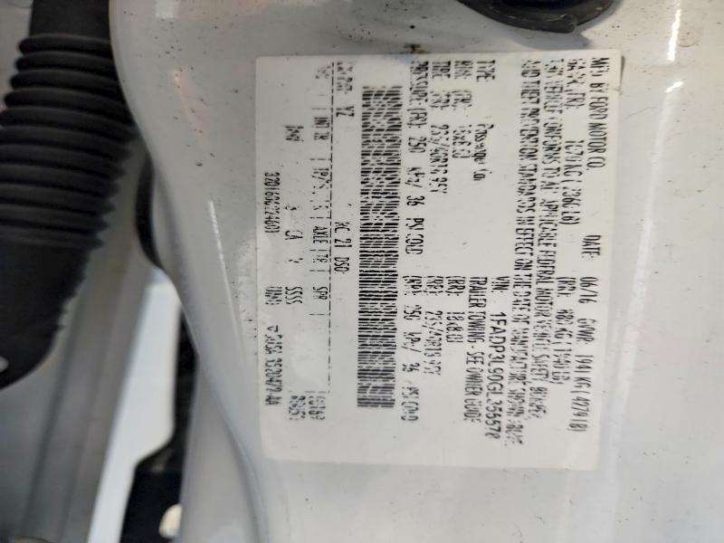 56846656 :رقم المزاد ، 1FADP3L90GL355578 vin ، 2016 Ford Focus مزاد بيع