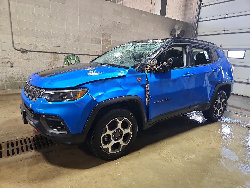 Auction sale of the 2022 Jeep Compass, vin: 3C4NJDDB8NT102937, lot number: 57737756