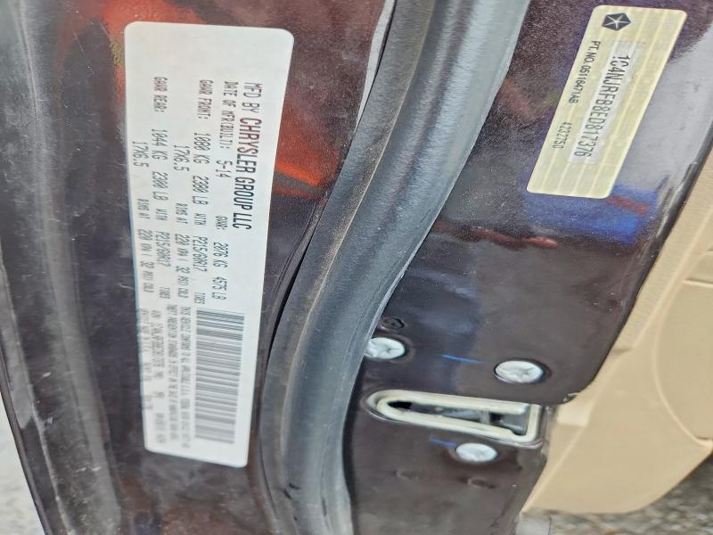 58353666 :رقم المزاد ، 1C4NJRFB8ED817376 vin ، 2014 Jeep Patriot مزاد بيع