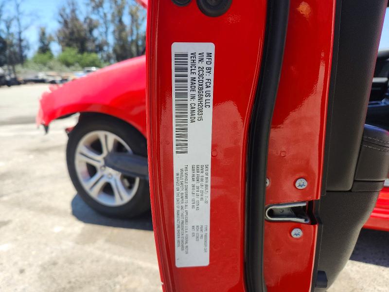 Продаж на аукціоні авто 2022 Dodge Charger, vin: 2C3CDXBG6NH208315, номер лоту: 56367756