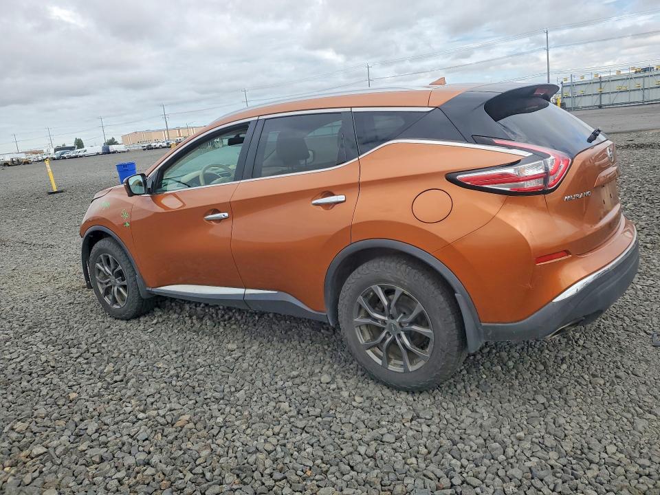 Продажа на аукционе авто 2016 Nissan Murano, vin: 5N1AZ2MH7GN125396, номер лота: 58479406