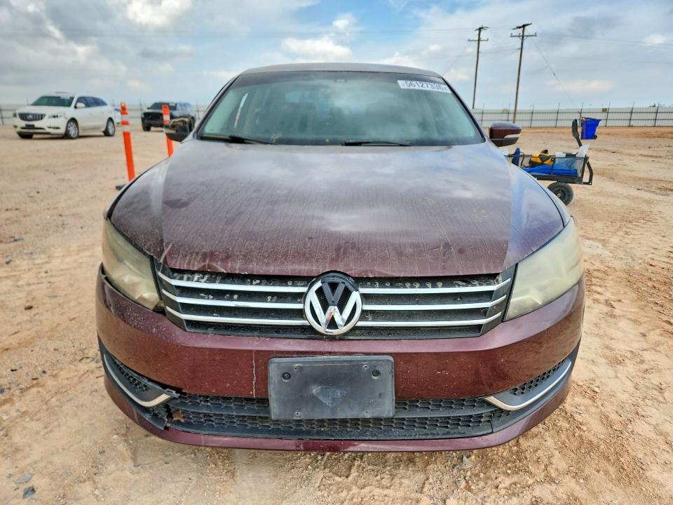 2013 Volkswagen Passat მანქანა იყიდება აუქციონზე, vin: 1VWAH7A37DC052225, აუქციონის ნომერი: 56127336