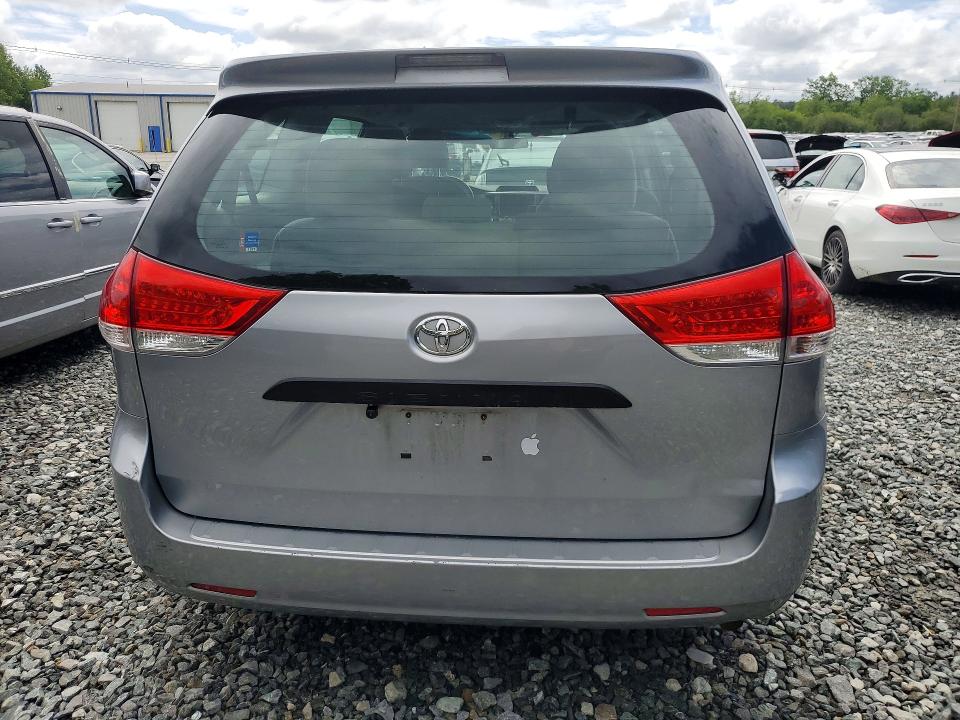 Продажа на аукционе авто 2013 Toyota Sienna, vin: 5TDZK3DC2DS365533, номер лота: 55838896