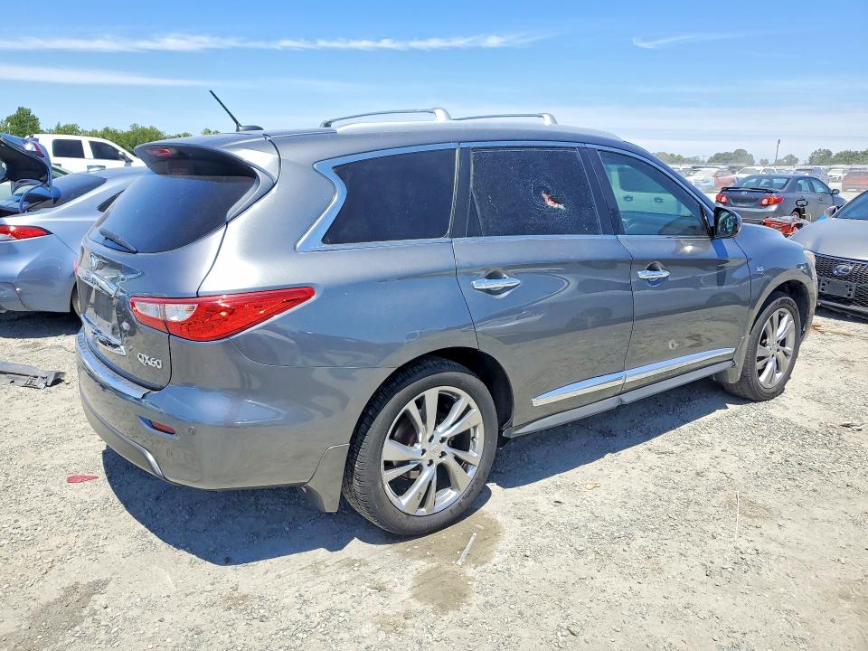 2015 Infiniti Qx60 მანქანა იყიდება აუქციონზე, vin: 5N1AL0MM7FC547942, აუქციონის ნომერი: 59116306