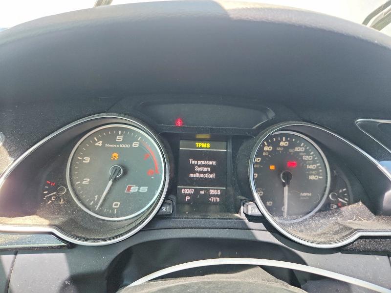 2013 Audi S5 მანქანა იყიდება აუქციონზე, vin: WAUVGAFR7DA003620, აუქციონის ნომერი: 58291696