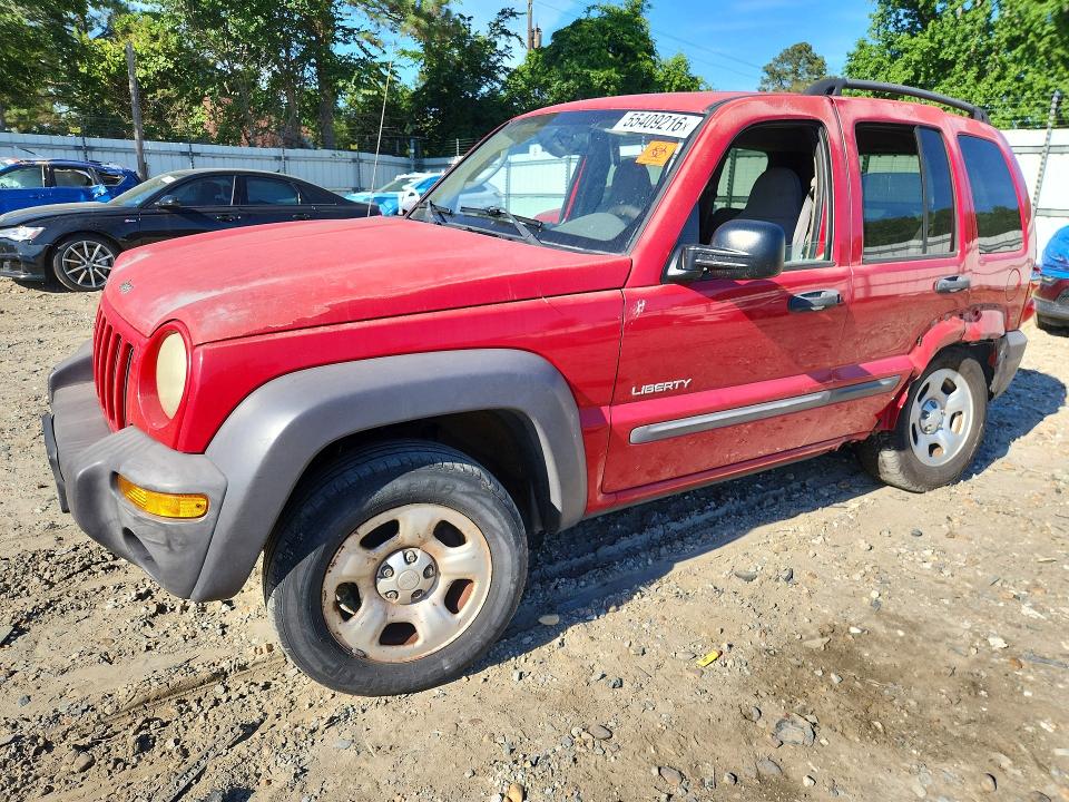 2004 Jeep Liberty მანქანა იყიდება აუქციონზე, vin: 1J4GL48K14W122950, აუქციონის ნომერი: 55409216