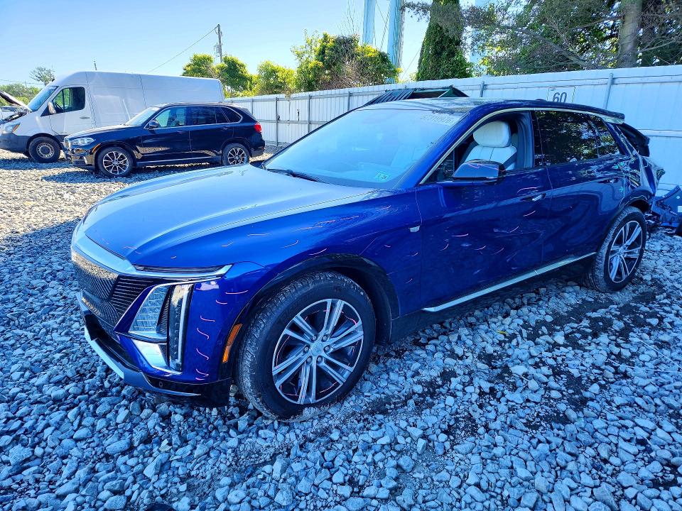 2024 Cadillac Lyriq მანქანა იყიდება აუქციონზე, vin: 1GYKPPRL4RZ111213, აუქციონის ნომერი: 57319976