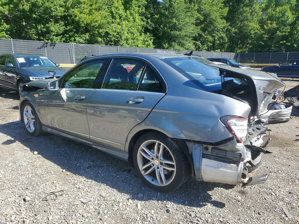 Aukcja sprzedaży 2012 Mercedes-benz C, vin: WDDGF8BB7CR204164, numer aukcji: 57224856