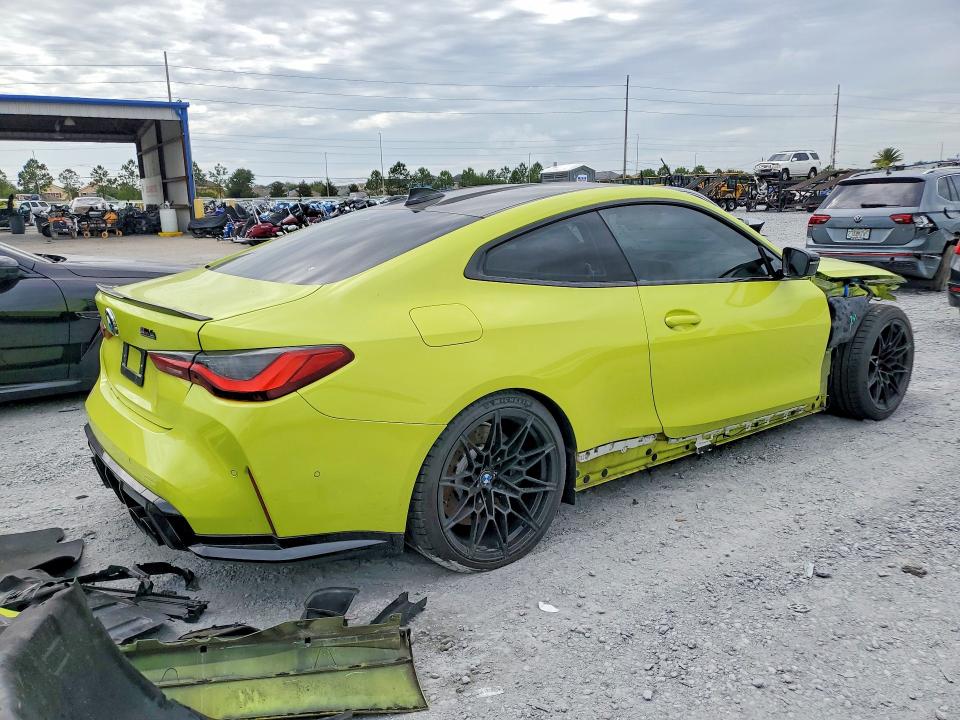 2021 Bmw M4 მანქანა იყიდება აუქციონზე, vin: WBS33AZ01MCH48561, აუქციონის ნომერი: 53443026
