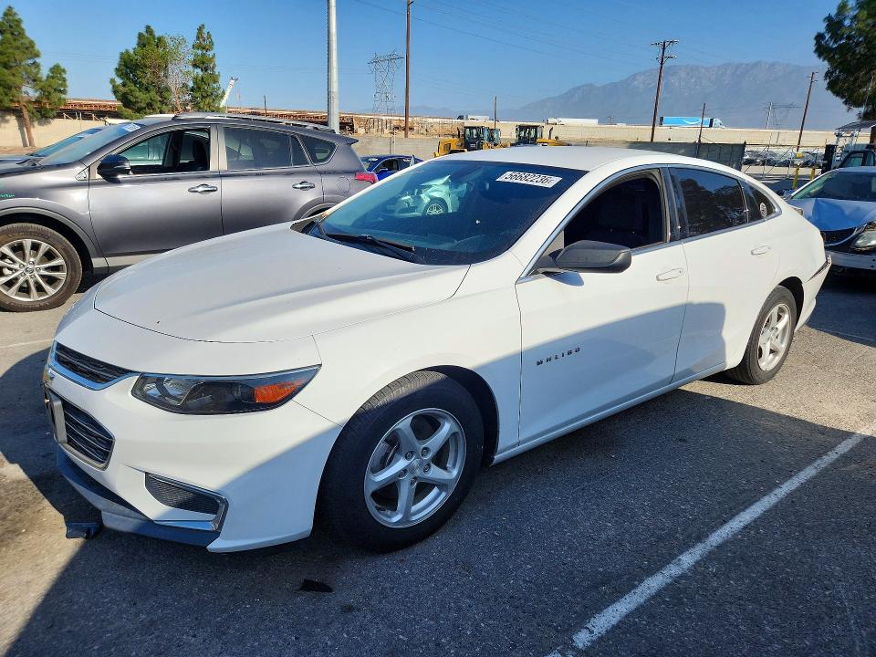56682236 :رقم المزاد ، 1G1ZB5STXHF290531 vin ، 2017 Chevrolet Malibu مزاد بيع