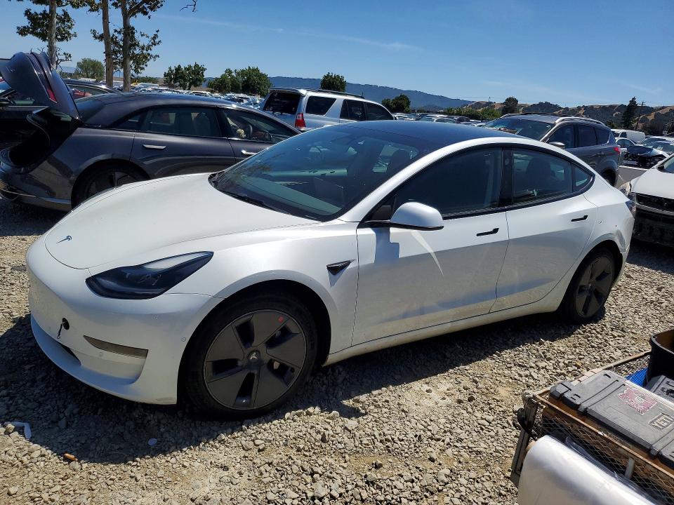 Продажа на аукционе авто 2021 Tesla Model 3, vin: 5YJ3E1EA3MF095733, номер лота: 55595786