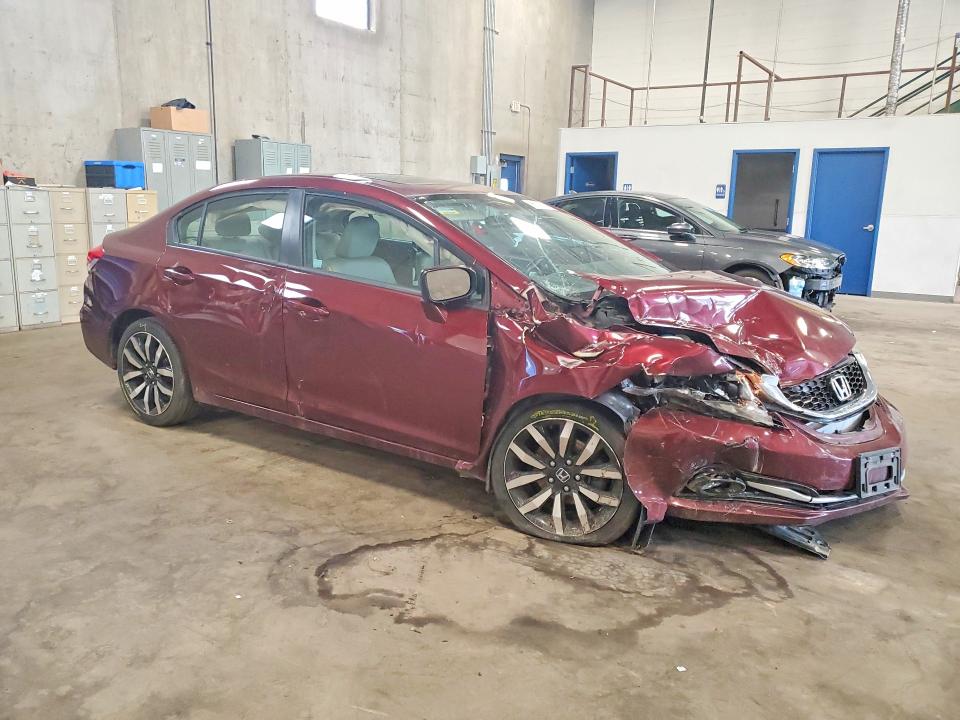 56520006 :رقم المزاد ، 19XFB2F92FE023818 vin ، 2015 Honda Civic مزاد بيع