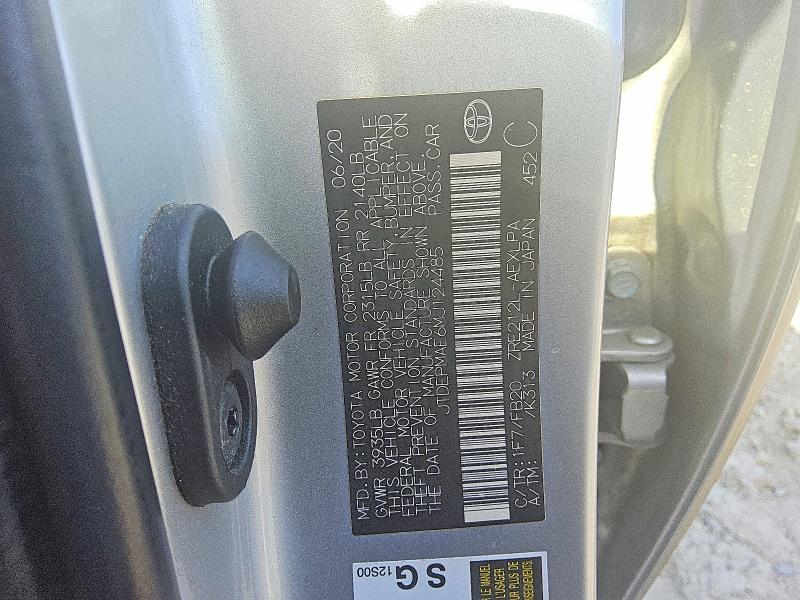 Продаж на аукціоні авто 2021 Toyota Corolla, vin: JTDEPMAE6MJ124485, номер лоту: 55831826