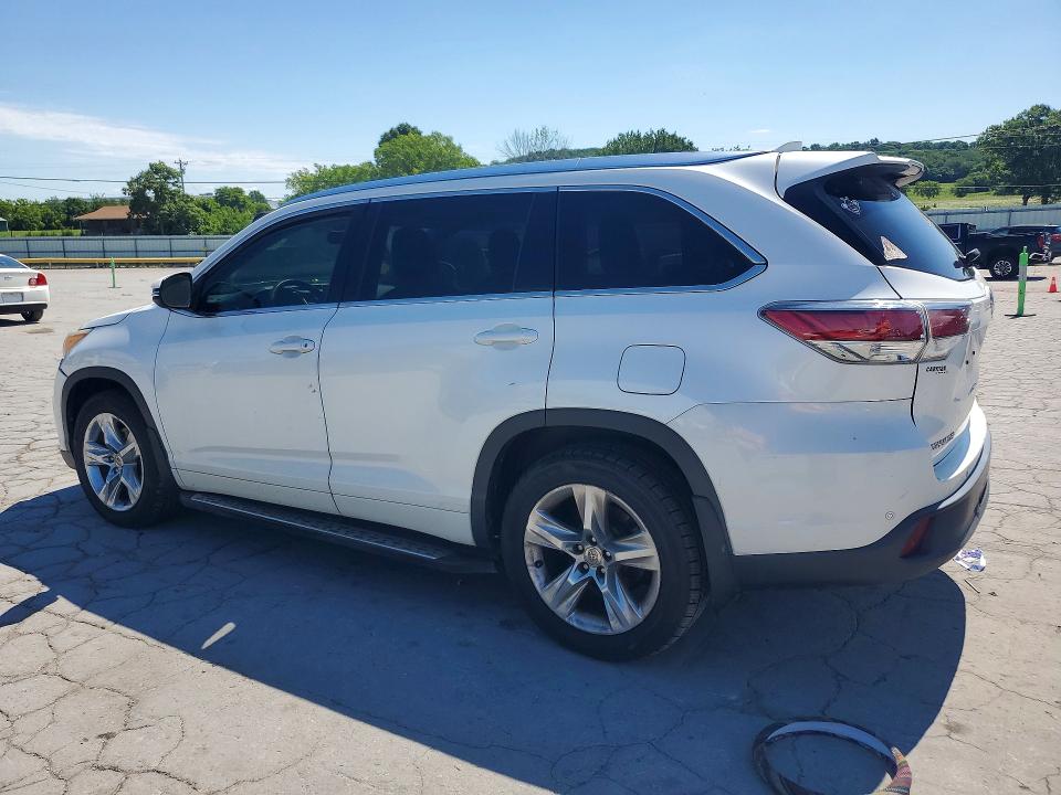 2015 Toyota Highlander მანქანა იყიდება აუქციონზე, vin: 5TDDKRFH5FS155842, აუქციონის ნომერი: 57026506