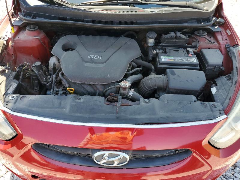 57598656 :رقم المزاد ، KMHCT4AE6FU817752 vin ، 2015 Hyundai Accent مزاد بيع