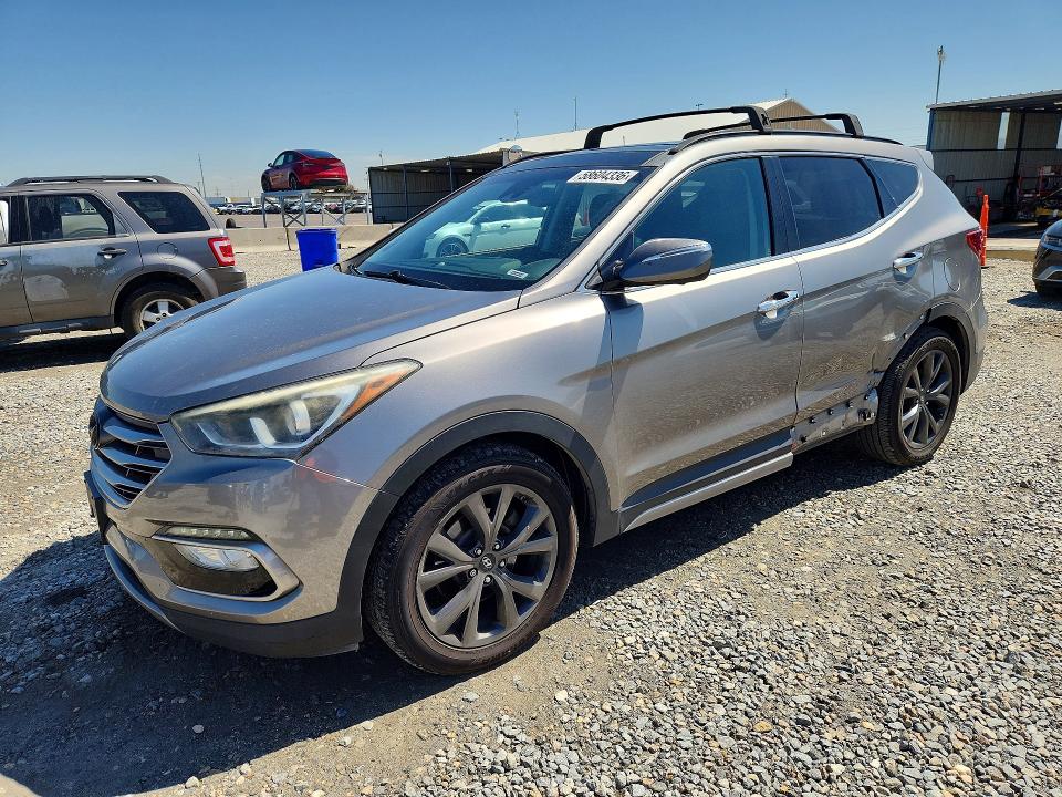 2017 Hyundai Santa Fe Sport მანქანა იყიდება აუქციონზე, vin: 5XYZWDLAXHG408254, აუქციონის ნომერი: 58604336