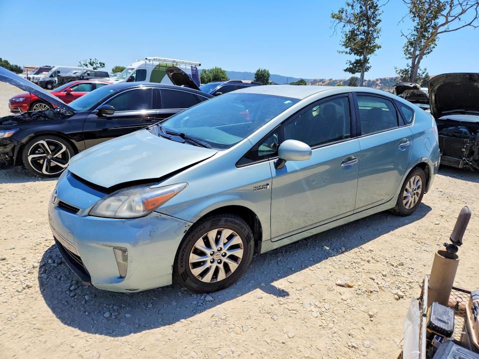 2012 Toyota Prius Plug-in Hybrid მანქანა იყიდება აუქციონზე, vin: JTDKN3DP5C3009749, აუქციონის ნომერი: 57484226