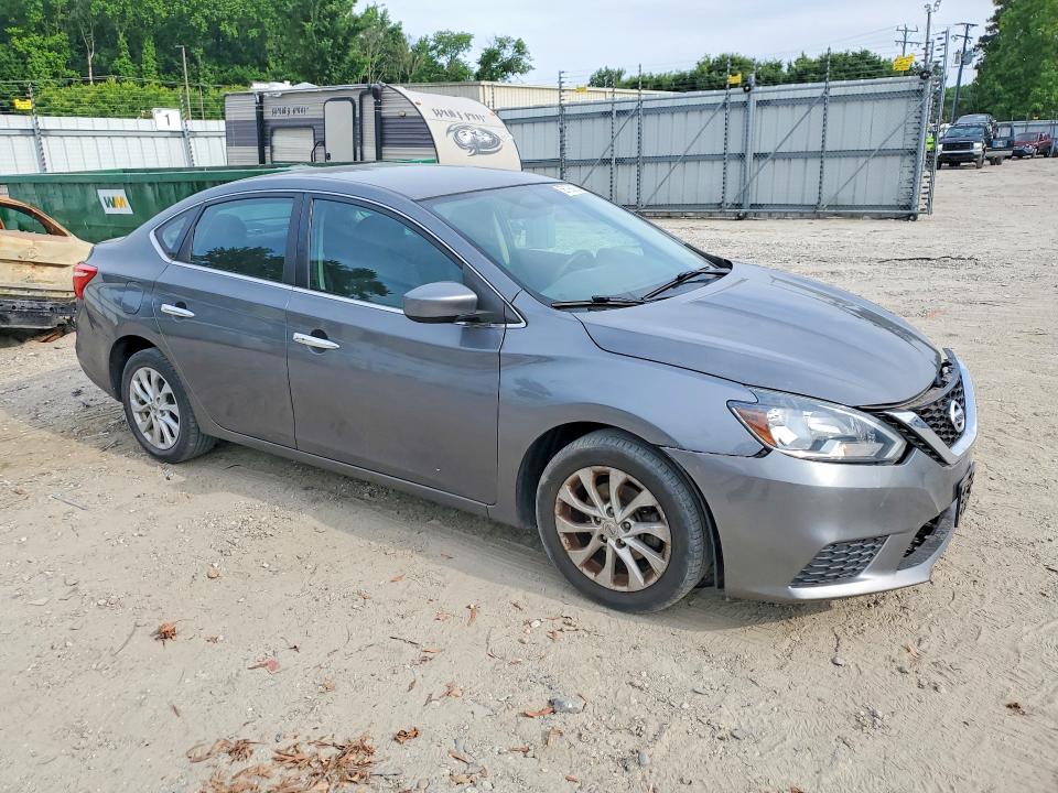 2018 Nissan Sentra მანქანა იყიდება აუქციონზე, vin: 3N1AB7APXJL633180, აუქციონის ნომერი: 56796886