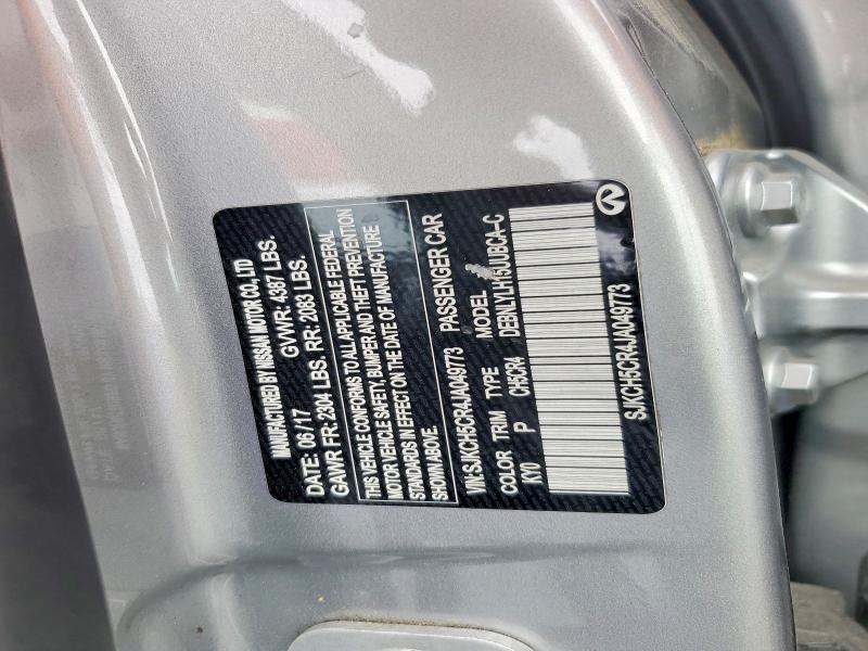 Auction sale of the 2018 Infiniti Qx30, vin: SJKCH5CR4JA049773, lot number: 55802396