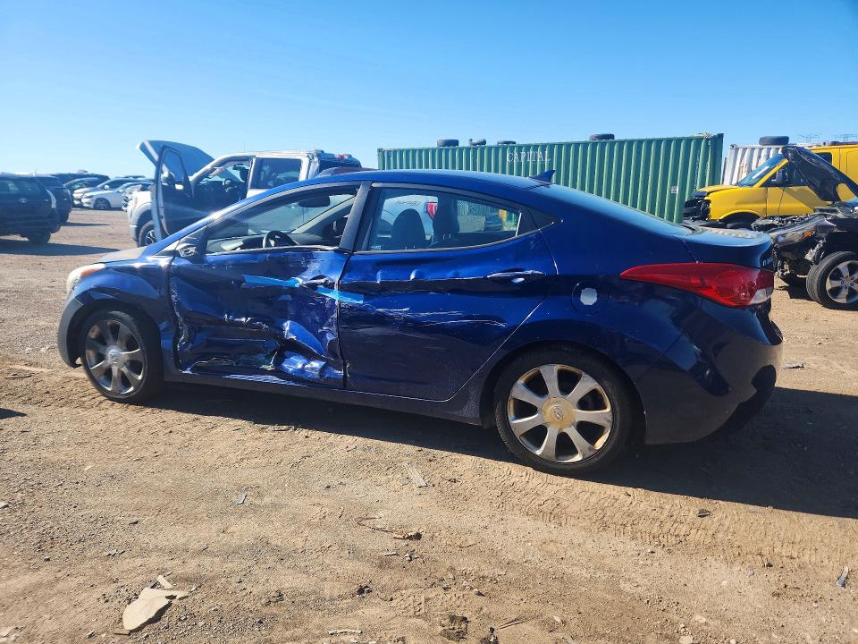2013 Hyundai Elantra მანქანა იყიდება აუქციონზე, vin: KMHDH4AE4DU521082, აუქციონის ნომერი: 56975346