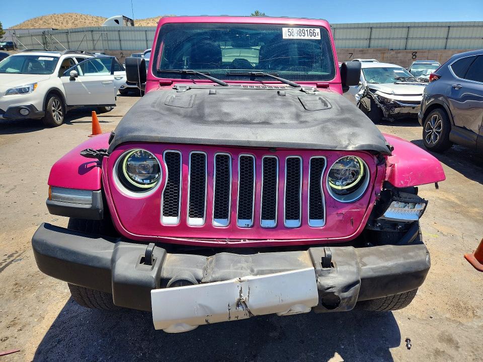 58989166 :رقم المزاد ، 1C4HJXEG3MW840727 vin ، 2021 Jeep Wrangler Unlimited مزاد بيع