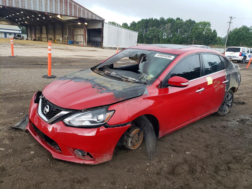 Auction sale of the 2018 Nissan Sentra, vin: 3N1AB7AP3JY229480, lot number: 55865696