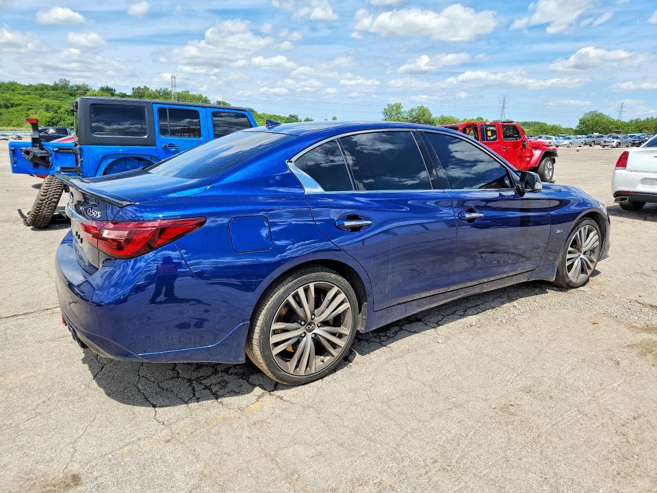 2020 Infiniti Q50 მანქანა იყიდება აუქციონზე, vin: JN1EV7AR3LM251429, აუქციონის ნომერი: 57067446