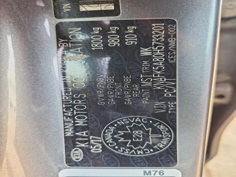 Продаж на аукціоні авто 2017 Kia Forte, vin: KNAFK5A80H5733201, номер лоту: 56306446