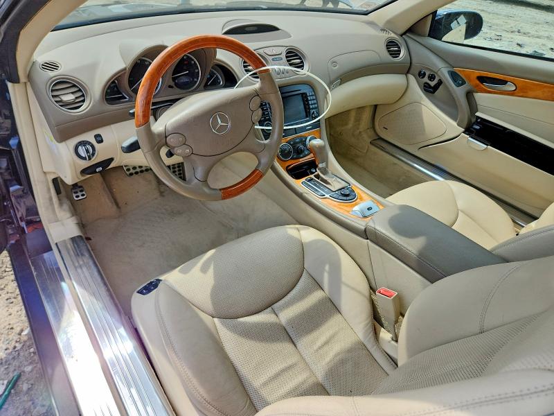 2007 Mercedes-benz Sl მანქანა იყიდება აუქციონზე, vin: WDBSK71F07F125956, აუქციონის ნომერი: 58558506