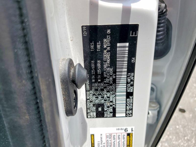 2020 Lexus Nx მანქანა იყიდება აუქციონზე, vin: JTJGARBZ9L2169855, აუქციონის ნომერი: 56501426