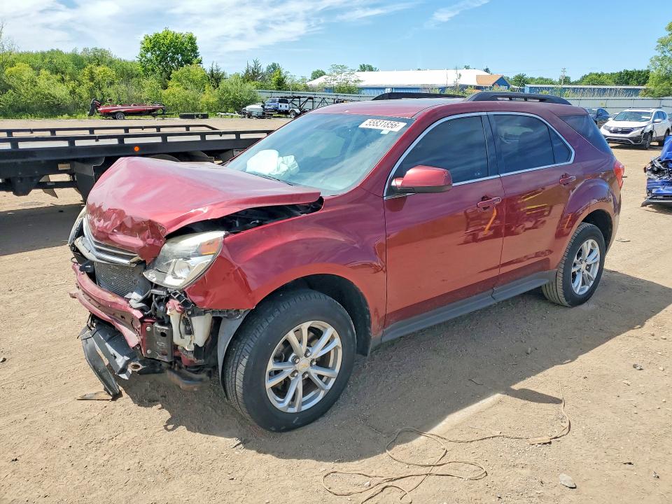 Aukcja sprzedaży 2017 Chevrolet Equinox, vin: 2GNFLFE31H6243284, numer aukcji: 55831856
