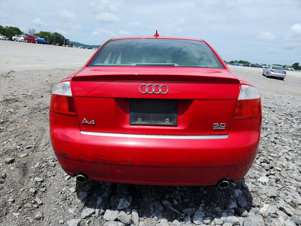 Aukcja sprzedaży 2005 Audi A4, vin: WAULT68EX5A110091, numer aukcji: 56790306