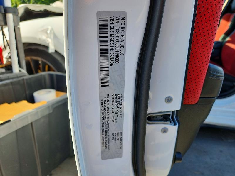 Продажа на аукционе авто 2020 Dodge Charger, vin: 2C3CDXGJ9LH190300, номер лота: 56155506