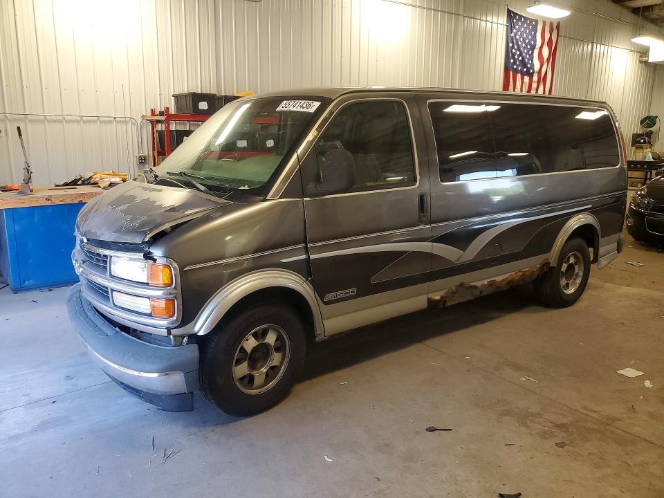 1999 Chevrolet Express G1500 მანქანა იყიდება აუქციონზე, vin: 1GBFG15R9X1155464, აუქციონის ნომერი: 55741436