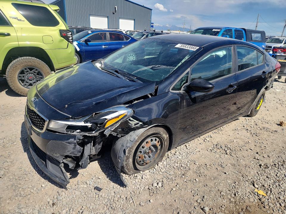 Продажа на аукционе авто 2018 Kia Forte, vin: 3KPFK4A75JE168636, номер лота: 55833866