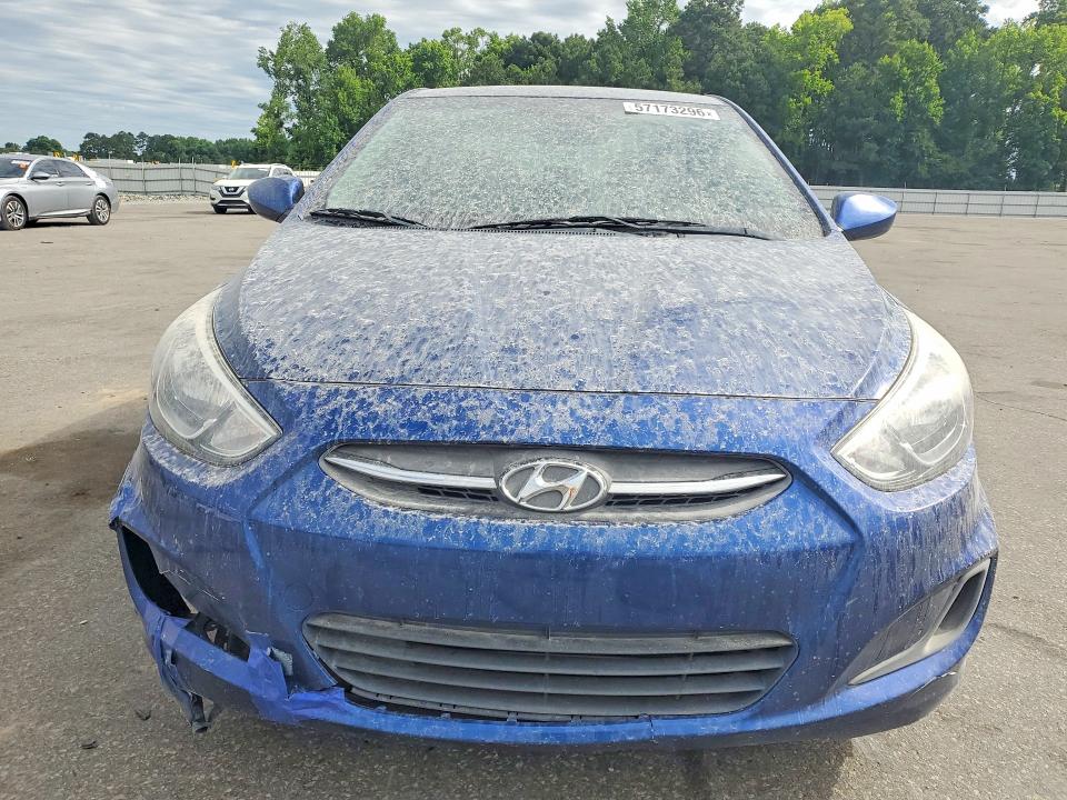 2017 Hyundai Accent მანქანა იყიდება აუქციონზე, vin: KMHCT4AE5HU223849, აუქციონის ნომერი: 57173296