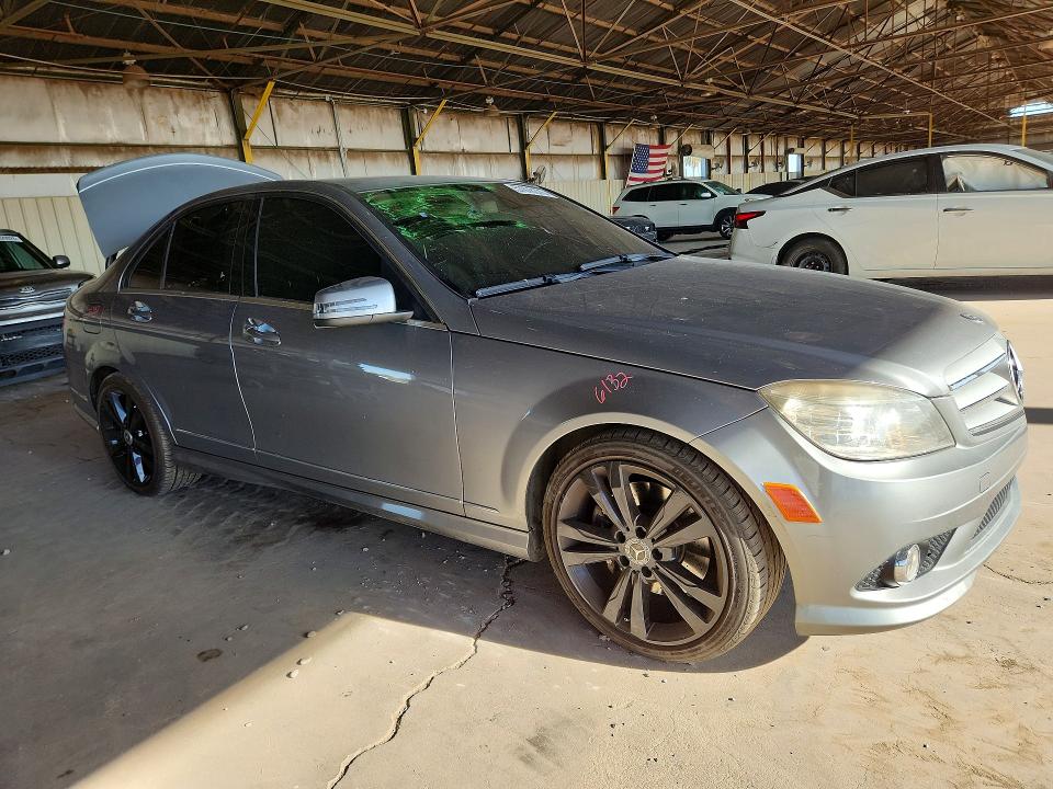 2010 Mercedes-benz C მანქანა იყიდება აუქციონზე, vin: WDDGF5GB4AR089611, აუქციონის ნომერი: 57078376