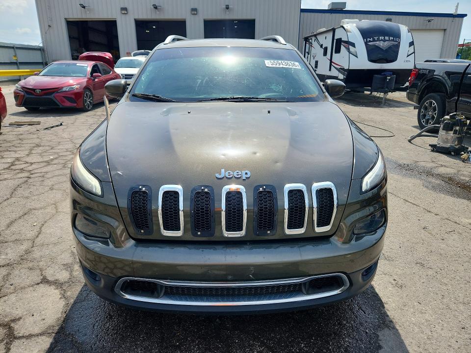 2016 Jeep Cherokee მანქანა იყიდება აუქციონზე, vin: 1C4PJLDB1GW160842, აუქციონის ნომერი: 55943636
