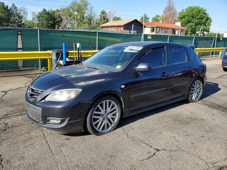 Продажа на аукционе авто 2008 Mazda Mazdaspeed3, vin: JM1BK34L581108368, номер лота: 55707756