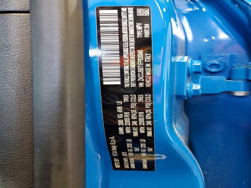 Продажа на аукционе авто 2015 Jeep Renegade, vin: ZACCJBBT1FPB36945, номер лота: 85455555