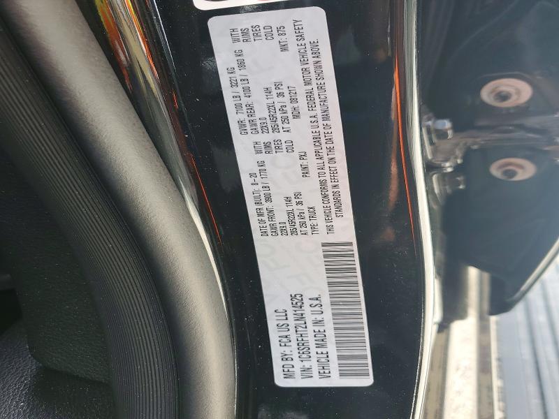 Продаж на аукціоні авто 2020 Ram 1500, vin: 1C6SRFHT2LN414525, номер лоту: 55885696