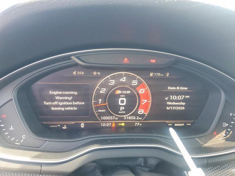Продажа на аукционе авто 2018 Audi Sq5, vin: WA1A4AFYXJ2020798, номер лота: 56789816