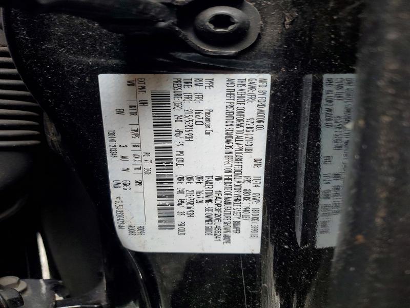 56176256 :رقم المزاد ، 1FADP3F20EL455241 vin ، 2014 Ford Focus مزاد بيع