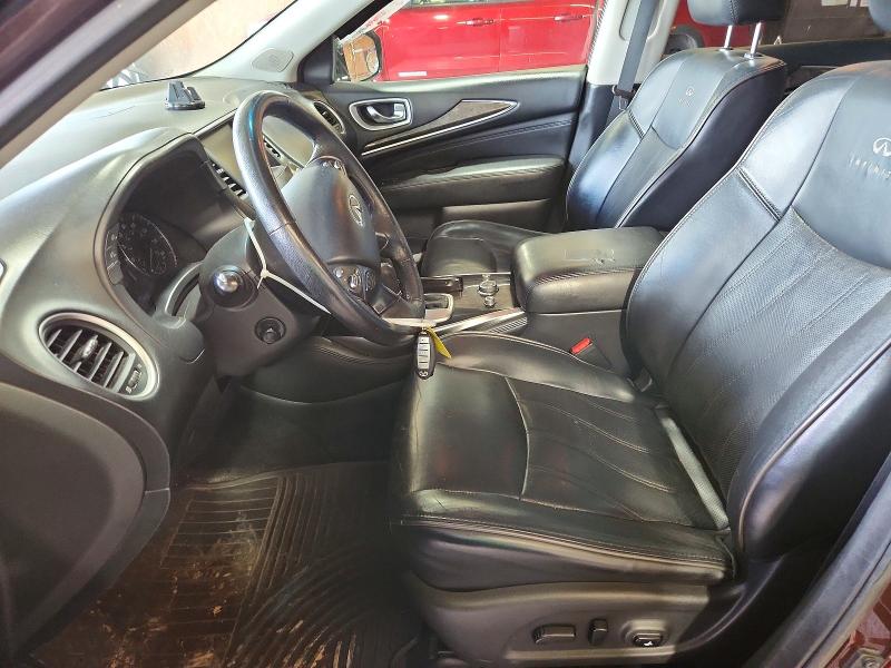 58101346 :رقم المزاد ، 5N1AL0MM8DC332583 vin ، 2013 Infiniti Jx35 مزاد بيع