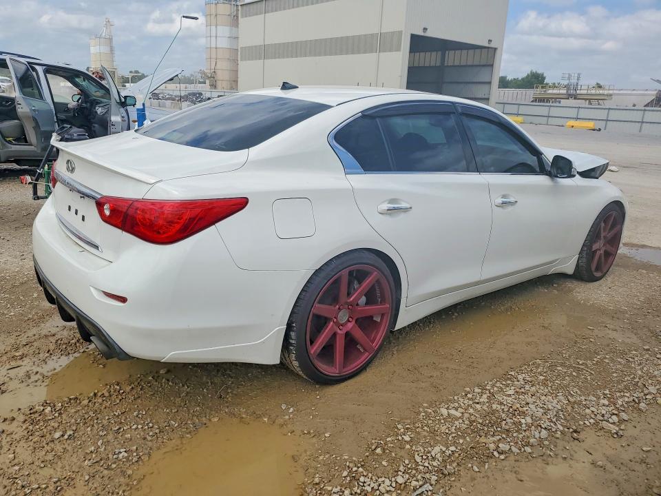52879406 :رقم المزاد ، JN1BV7AP2FM335988 vin ، 2015 Infiniti Q50 مزاد بيع