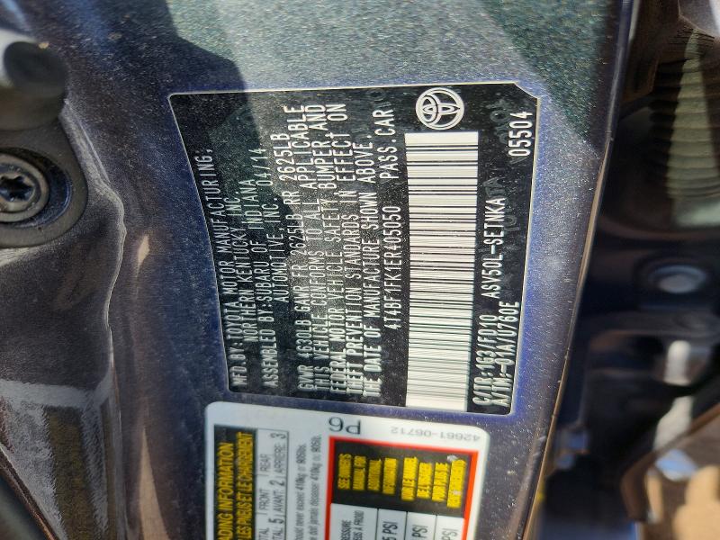 Aukcja sprzedaży 2014 Toyota Camry, vin: 4T4BF1FK1ER405050, numer aukcji: 58278746