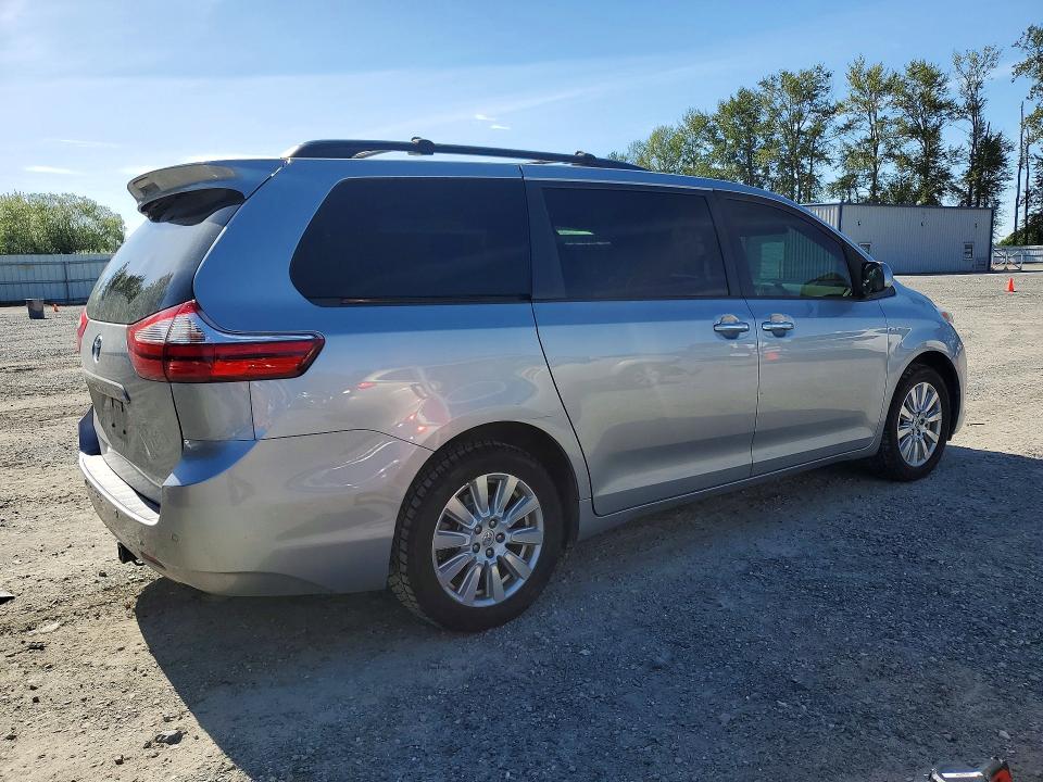 Aukcja sprzedaży 2017 Toyota Sienna, vin: 5TDDZ3DC5HS185216, numer aukcji: 57145426