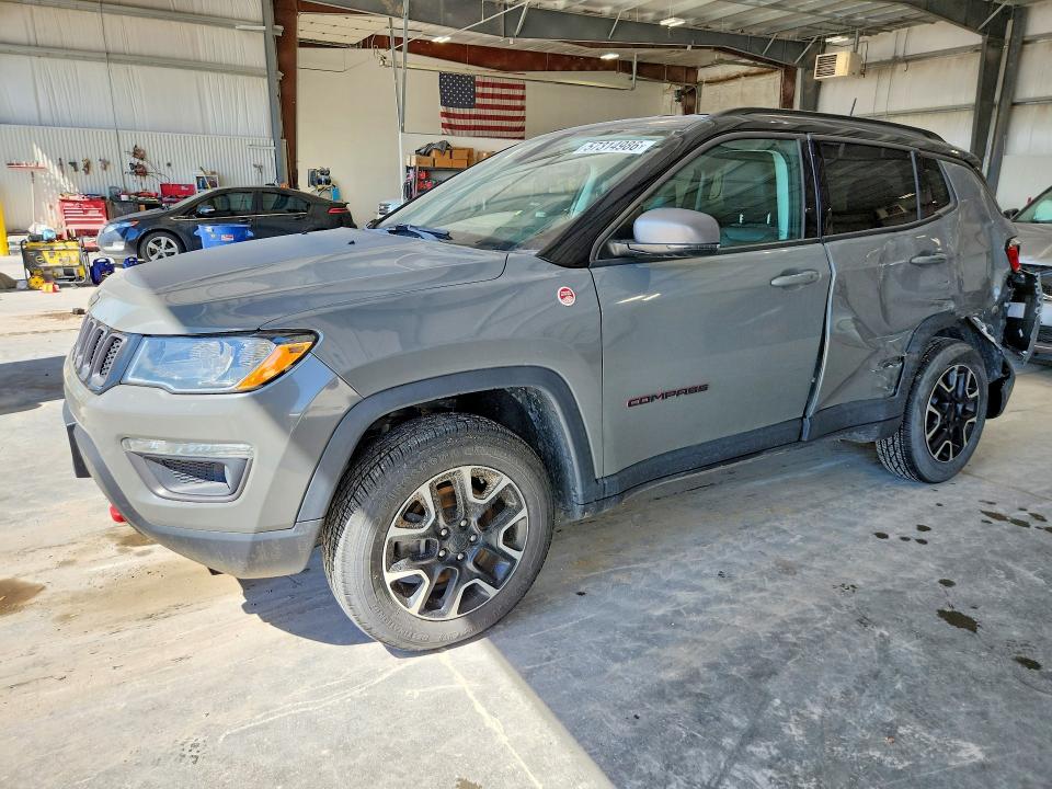 2020 Jeep Compass მანქანა იყიდება აუქციონზე, vin: 3C4NJDDBXLT123480, აუქციონის ნომერი: 57314986