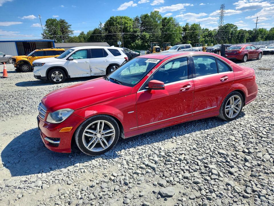 Auction sale of the 2012 Mercedes-benz C, vin: WDDGF4HB9CA673416, lot number: 56049606