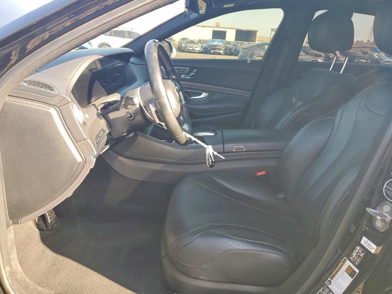 2018 Mercedes-benz S მანქანა იყიდება აუქციონზე, vin: WDDUG6GB0JA382734, აუქციონის ნომერი: 56664956